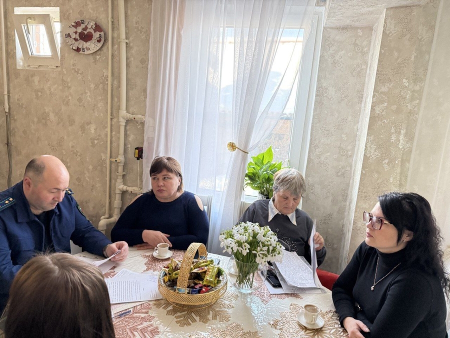 В Майкопском районе прошел выездной прием участников СВО и их семей