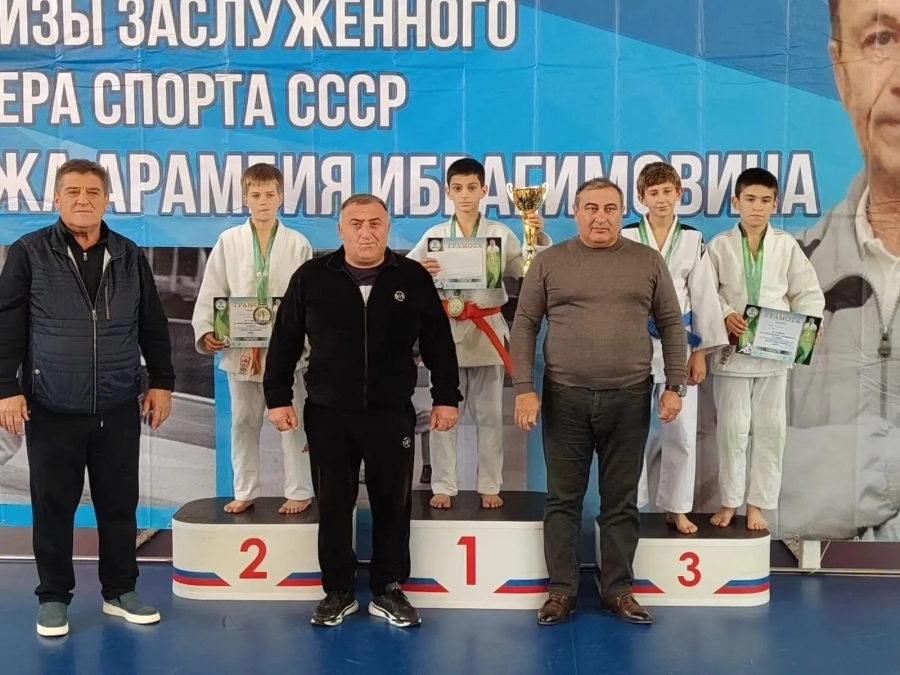 Дзюдоисты Тахтамукайского района снова на пьедестале!